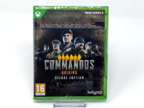 Portada de Commandos Origins - Deluxe Edition (ESP) (Precintado) para XBOX One / Series X/S, edición PAL España, nuevo