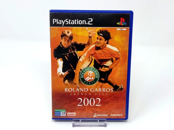 Portada de Roland Garros French Open 2002 (ESP) para PlayStation 2, edición PAL España, de segunda mano