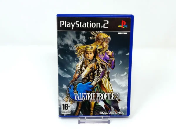 Portada de Valkyrie Profile 2: Silmeria (ESP) para PlayStation 2, edición PAL España, de segunda mano