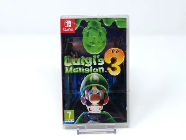 Portada de Luigi's Mansion 3 (ESP) (Precintado) para Nintendo Switch, edición PAL España, de segunda mano
