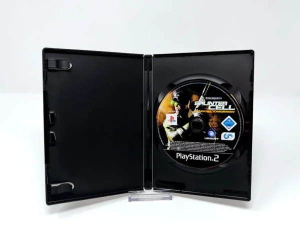 Interior del juego Tom Clancy's Splinter Cell: Pandora Tomorrow (FRA) (Platinum) (Rebajado) para PlayStation 2 con disco y manual