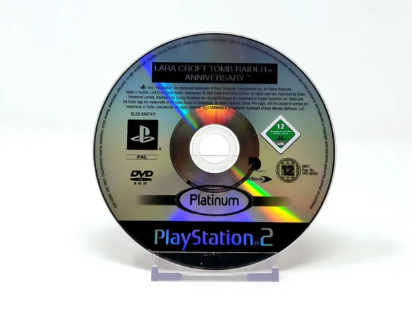 Lara Croft Tomb Raider: Anniversary (ESP) (Disco) (Platinum) para PlayStation 2, edición PAL, de segunda mano