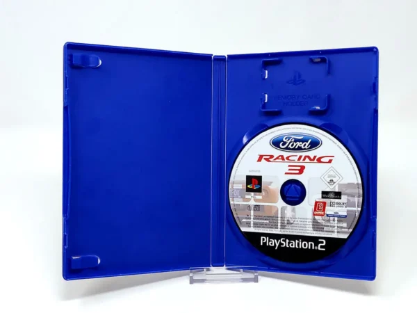 Interior del juego Ford Racing 3 (ESP) (v1) (Rebajado) para PlayStation 2 con disco y manual