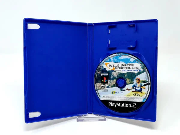 Interior del juego Wild Water Adrenaline featuring Salomon (UK) (Rebajado) para PlayStation 2 con disco y manual