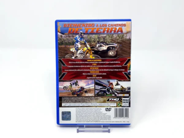 Parte trasera de MX vs. ATV Untamed (ESP) (Rebajado) para PlayStation 2, edición PAL España