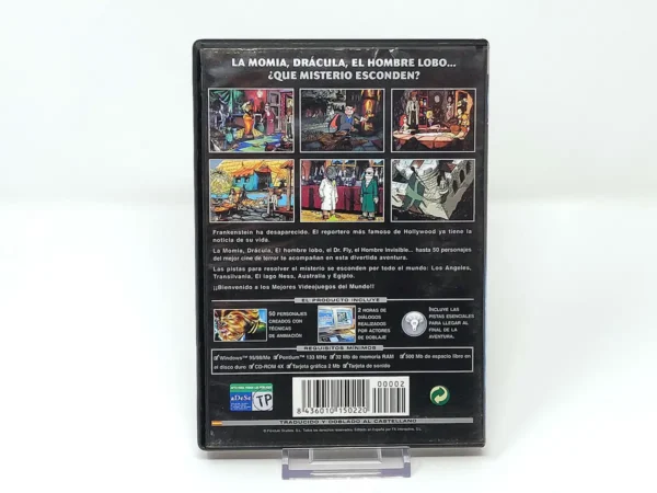 Parte trasera de Hollywood Monsters (ESP) para PC