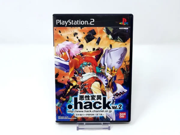 Portada de .Hack//Mutation: Vol.2 (JAP) para PlayStation 2, edición NTSC Japón, de segunda mano