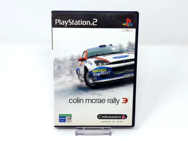 Portada de Colin McRae Rally 3 (ESP) para PlayStation 2, edición PAL España, de segunda mano