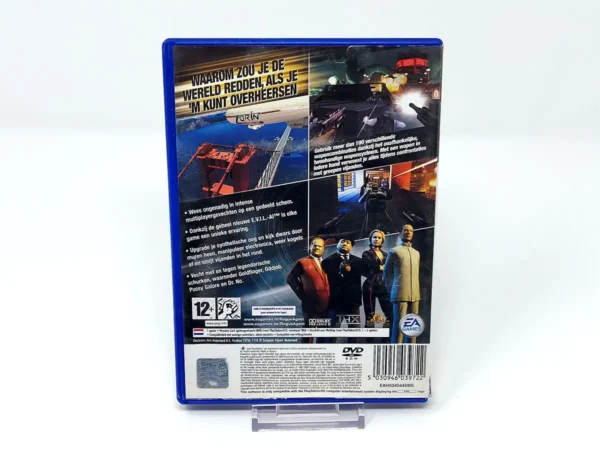 Parte trasera de GoldenEye: Rogue Agent (HOL) para PlayStation 2, edición PAL Holanda