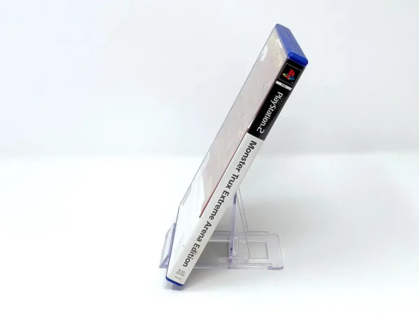 Lateral de la caja de Monster Trux Extreme: Arena Edition (ESP) para PlayStation 2