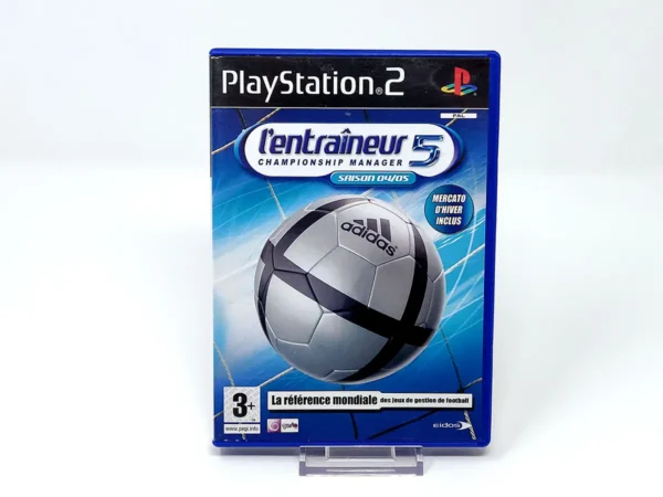 Portada de L'Entraîneur 5: Saison 04/05 (FRA) para PlayStation 2, edición PAL Francia, de segunda mano