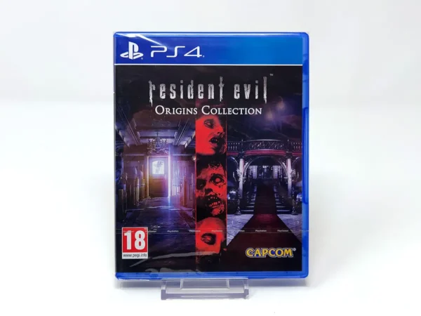 Portada de Resident Evil: Origins Collection (ESP) (Precintado) para PlayStation 4, edición PAL España, de segunda mano