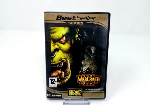 Portada de WarCraft III: Reign of Chaos (Best Seller) (ESP) para PC, edición PAL España, de segunda mano