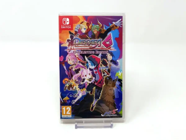 Portada de Disgaea 6 - Defiance of Destiny (Unrelenting Edition) (ESP) (Precintado) para Nintendo Switch, edición PAL España, nuevo