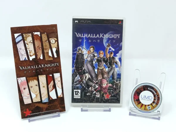 Parte trasera de Valhalla Knights (ESP) para PSP