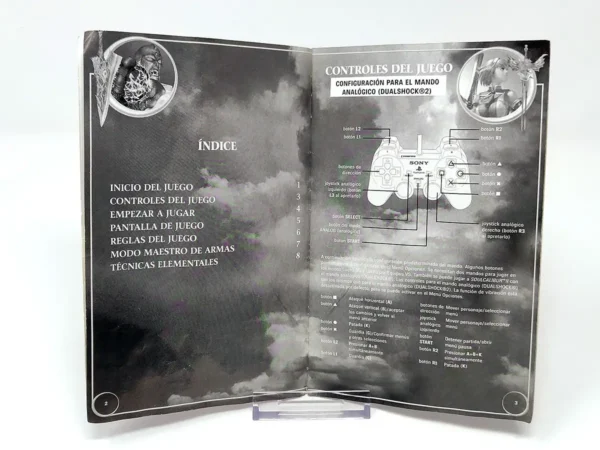 Otro detalle del juego Soulcalibur II (ESP) (Rebajado) para PlayStation 2