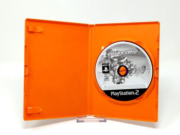 Interior del juego Kidz Sports Ice Hockey (POR) (Rebajado) para PlayStation 2 con disco y manual