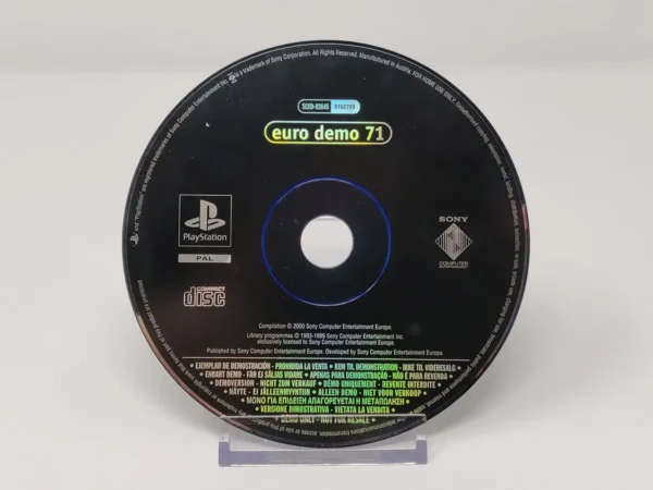 Euro Demo 71 para PlayStation 1, de segunda mano