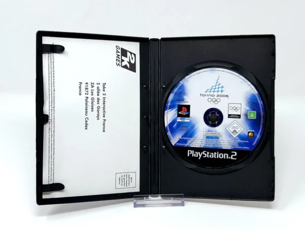 Interior del juego Torino 2006 (FRA) (Rebajado) para PlayStation 2 con disco y manual