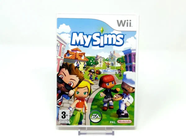 Portada de MySims (ESP) para Nintendo Wii, edición PAL España, de segunda mano