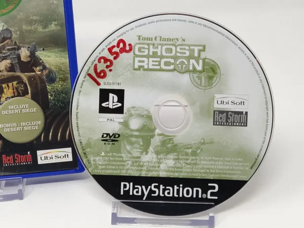 Detalle de Tom Clancy's Ghost Recon (ESP) (Rebajado) para PlayStation 2