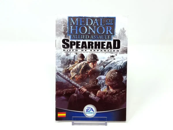 Medal of Honor: Allied Assault: Spearhead (ESP) (Manual) para PC, edición PAL España, de segunda mano