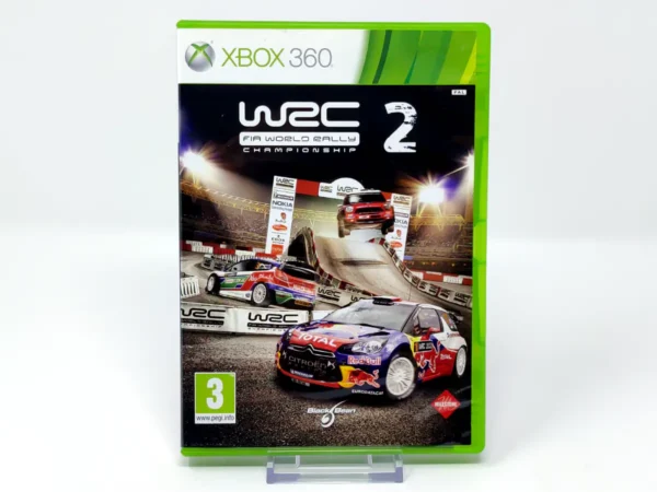 Portada de WRC 2: FIA World Rally Championship (ESP) para XBOX 360, edición PAL España, de segunda mano
