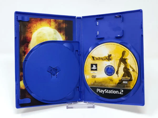 Lateral de la caja de Devil May Cry 2 (ESP) para PlayStation 2