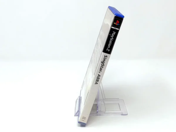 Lateral de la caja de SingStar ABBA (UK) para PlayStation 2