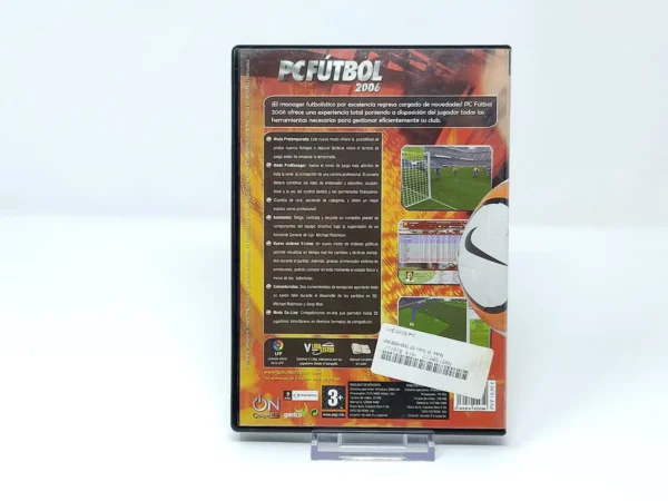 Parte trasera de PCFútbol 2006 (ESP) para PC