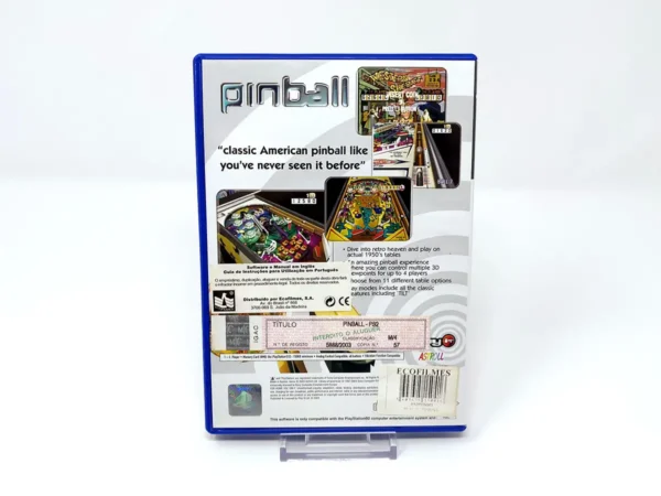 Play It Pinball (UK) para PlayStation 2, edición PAL UK, de segunda mano