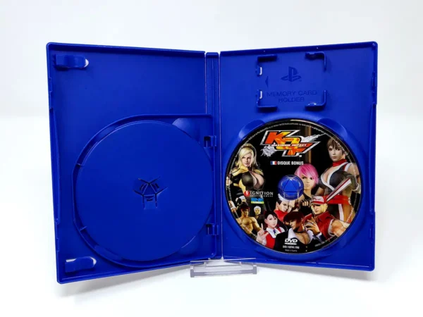 Lateral de la caja de The King of Fighters: Maximum Impact (FRA) (Rebajado) para PlayStation 2
