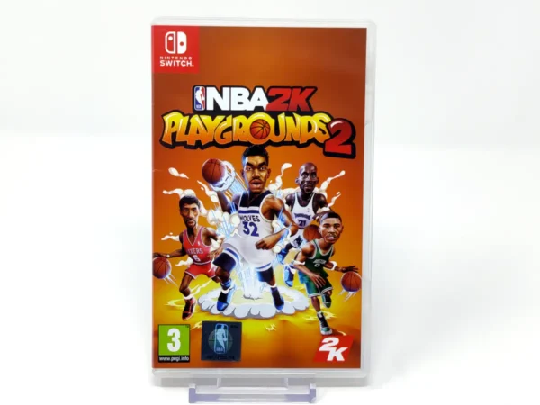 Portada de NBA 2K Playgrounds 2 (ESP) para Nintendo Switch, edición PAL España, de segunda mano