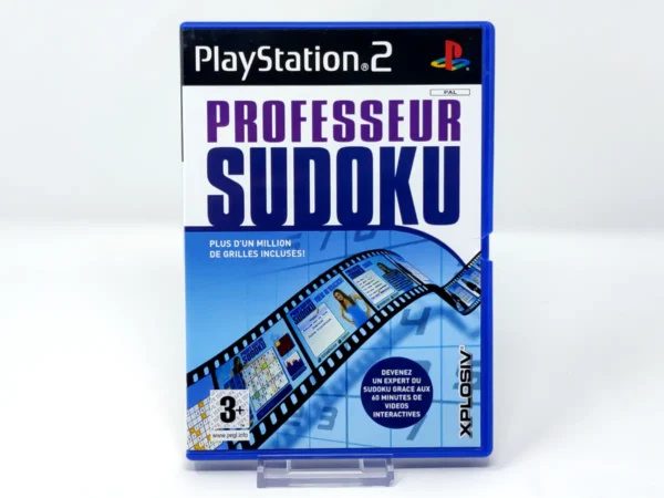 Portada de Profesor Sudoku (FRA) para PlayStation 2, edición PAL Francia, de segunda mano