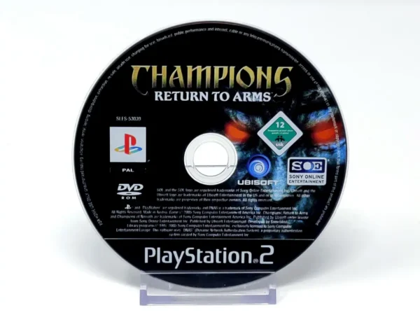 Champions: Return to Arms (ESP) (Disco) para PlayStation 2, edición PAL España, de segunda mano