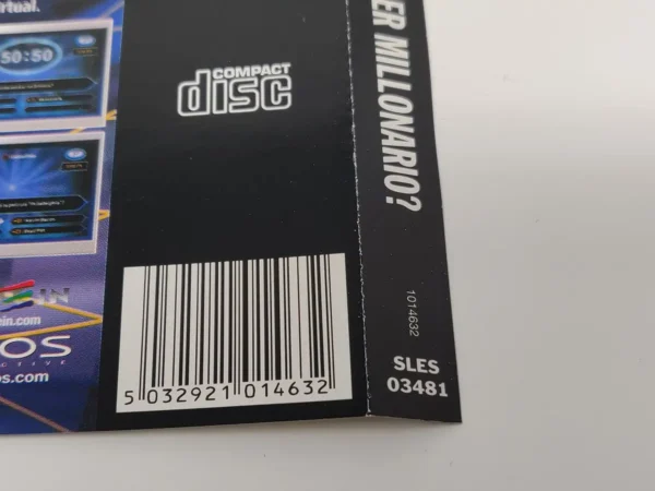 50 por 15 ¿Quiere Ser Millonario? (ESP) (Carátulas) para PlayStation 1, de segunda mano