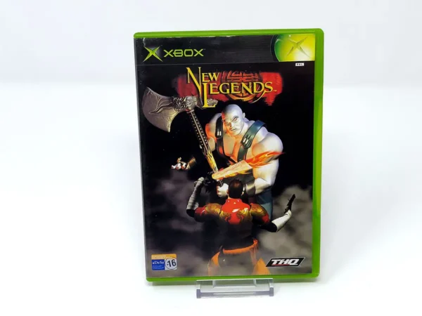 Parte trasera de New Legends (ESP) para XBOX, edición PAL España