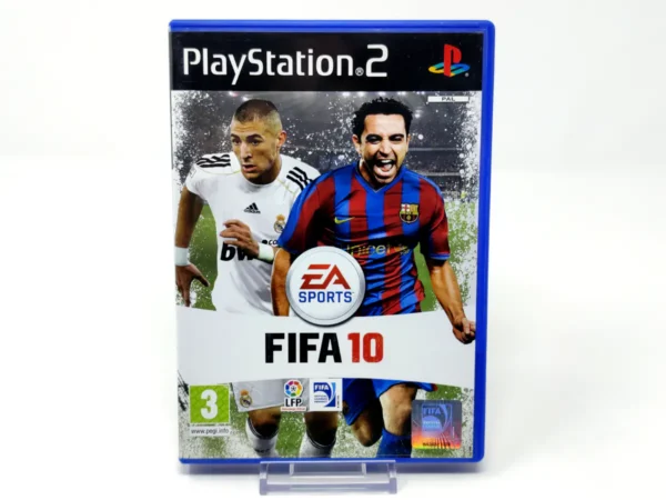 Portada de FIFA 10 (ESP) para PlayStation 2, edición PAL España, de segunda mano