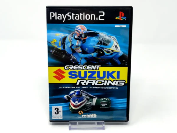 Portada de Crescent Suzuki Racing (ESP) (Rebajado) para PlayStation 2, edición PAL España, de segunda mano