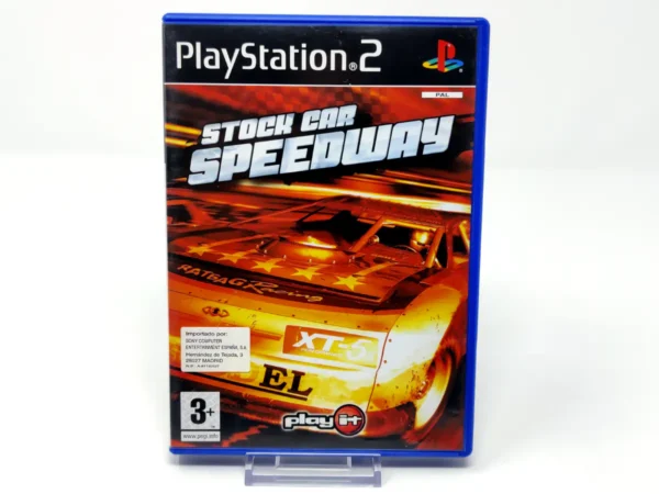 Portada de Stock Car Speedway (ESP) para PlayStation 2, edición PAL España, de segunda mano