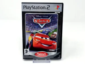 Portada de Disney/Pixar Cars (ESP) (Platinum) (Rebajado) para PlayStation 2, edición PAL España, de segunda mano