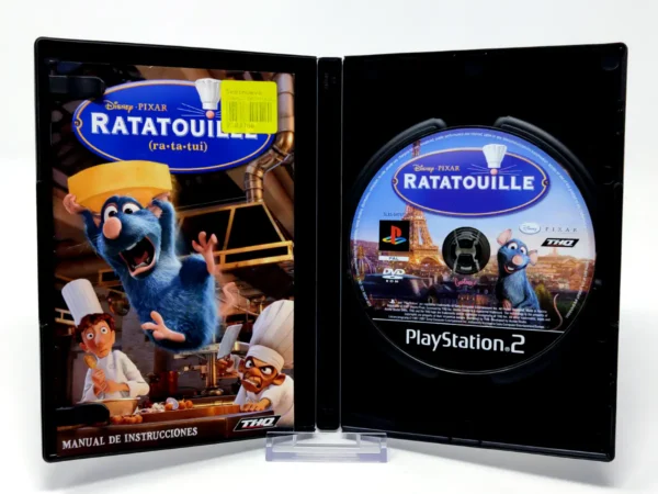 Interior del juego Disney/Pixar Ratatouille (ESP) (Rebajado) para PlayStation 2 con disco y manual