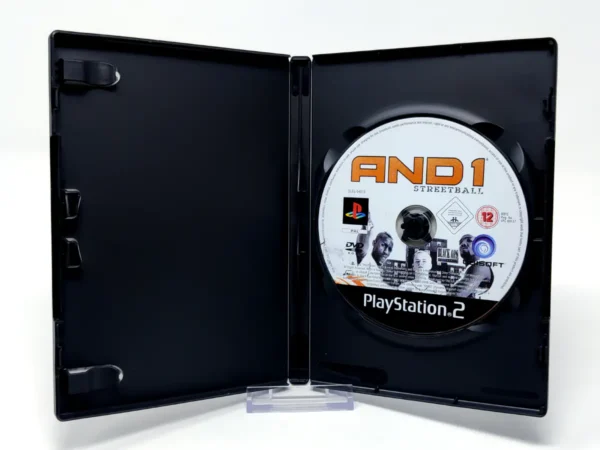 Interior del juego AND 1 Streetball (FRA) (Rebajado) para PlayStation 2 con disco y manual