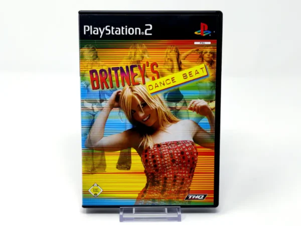 Portada de Britney's Dance Beat (ALE) para PlayStation 2, edición PAL Alemania, de segunda mano