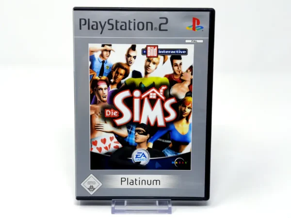Portada de The Sims (ALE) (Platinum) (Rebajado) para PlayStation 2, edición PAL Alemania, de segunda mano