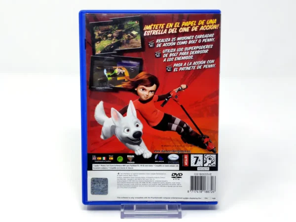 Parte trasera de Disney Bolt (ESP) (Rebajado) para PlayStation 2, edición PAL España