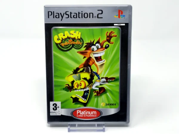 Portada de Crash Twinsanity (ESP) (Platinum) para PlayStation 2, edición PAL España, de segunda mano