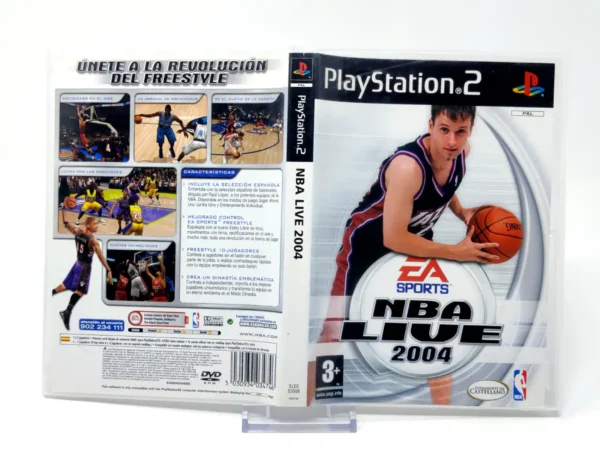 NBA Live 2004 (ESP) (Carátula) para PlayStation 2, edición PAL España, de segunda mano