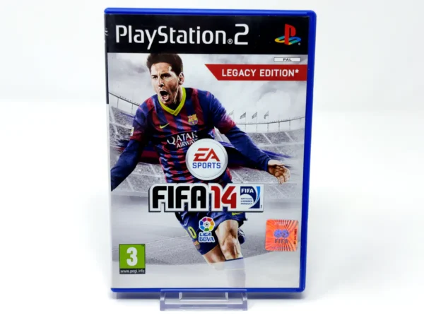 Portada de FIFA 14 (Legacy Edition) (ESP) para PlayStation 2, edición PAL España, de segunda mano