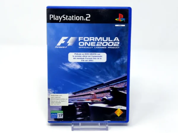 Portada de Formula One 2002 (ESP) para PlayStation 2, edición PAL España, de segunda mano